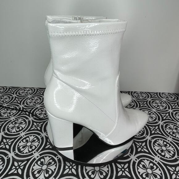 Wild Pair Becci Sock Booties white 8.5m - Picture 7 of 14